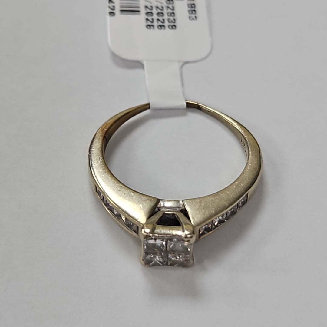 ANILLITO ORO BLANCO 14 K 4,00 GRMS (SEMINUEVO)