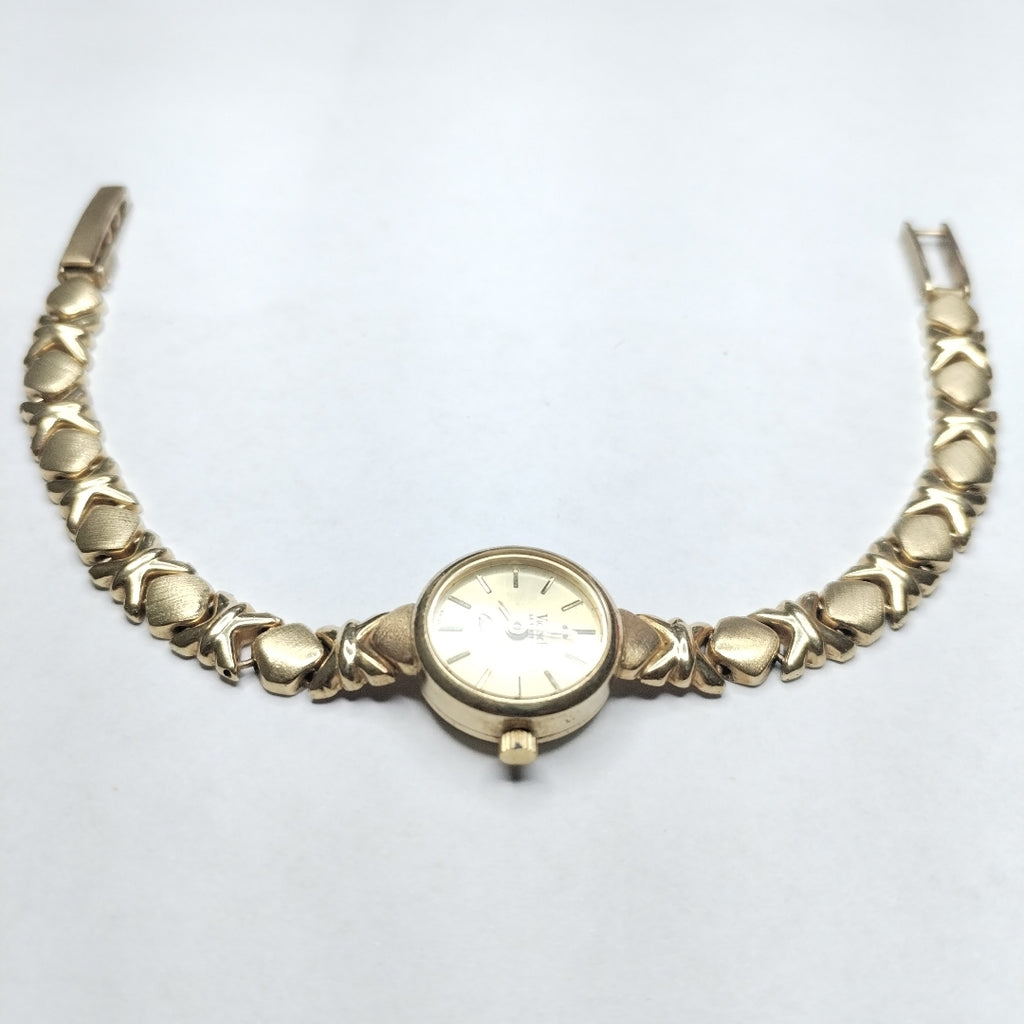 RELOJ CAJA Y PULSO ORO ORO 10 K 15,50 GRMS (SEMINUEVO)