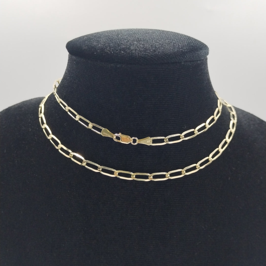 CADENA ESLABONES 14K 60 CM 10.9 GR (NUEVO)