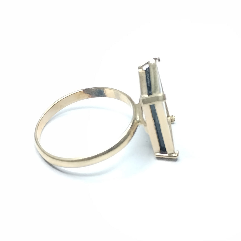 ANILLO ORO 14 K 4.5 GRMS (SEMINUEVO)