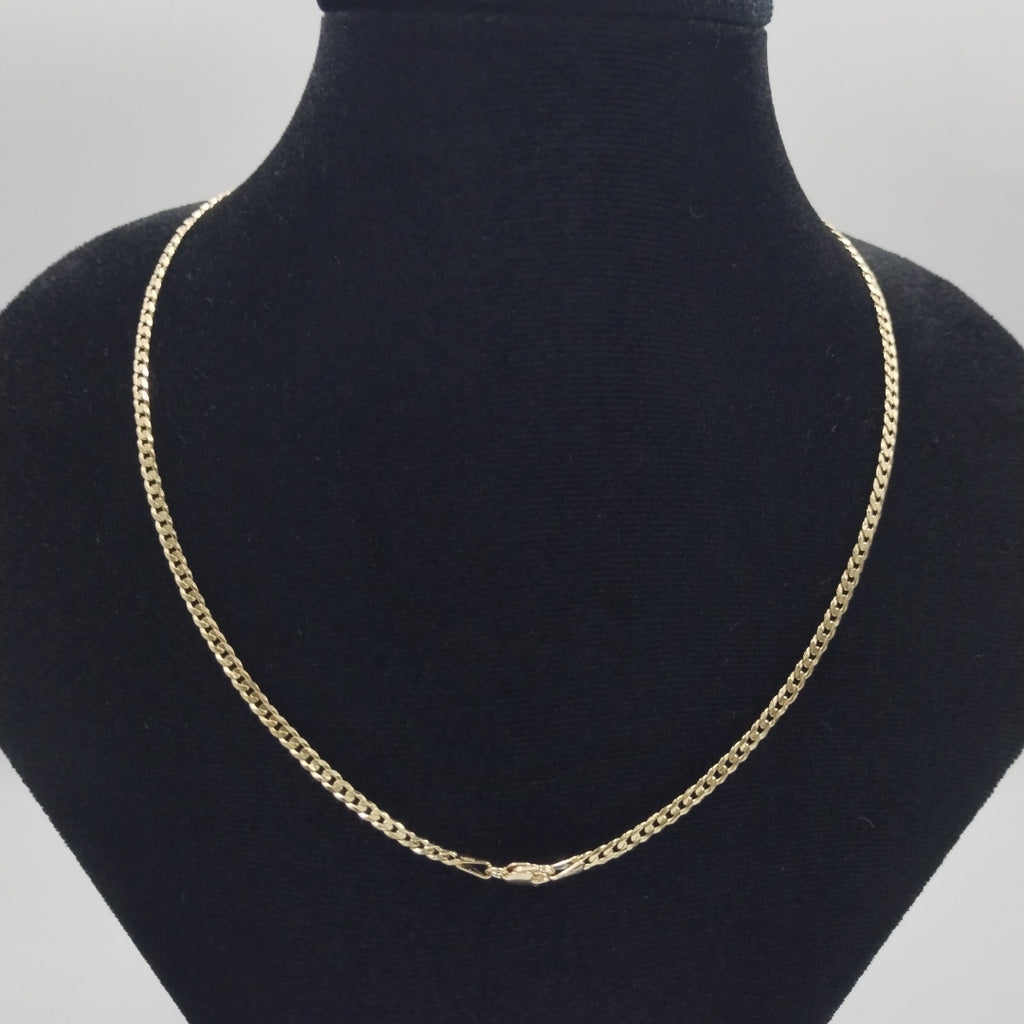 CADENA BARBADA 14K 60 CM 10 GR (NUEVO)