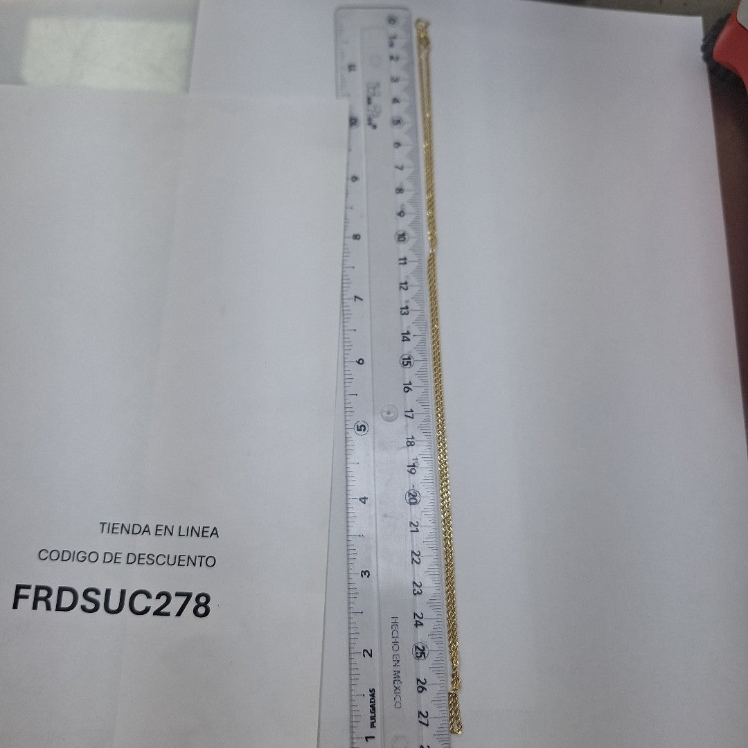 CADENA TORZAL 10K 55 CM 4.6 GR (NUEVO)