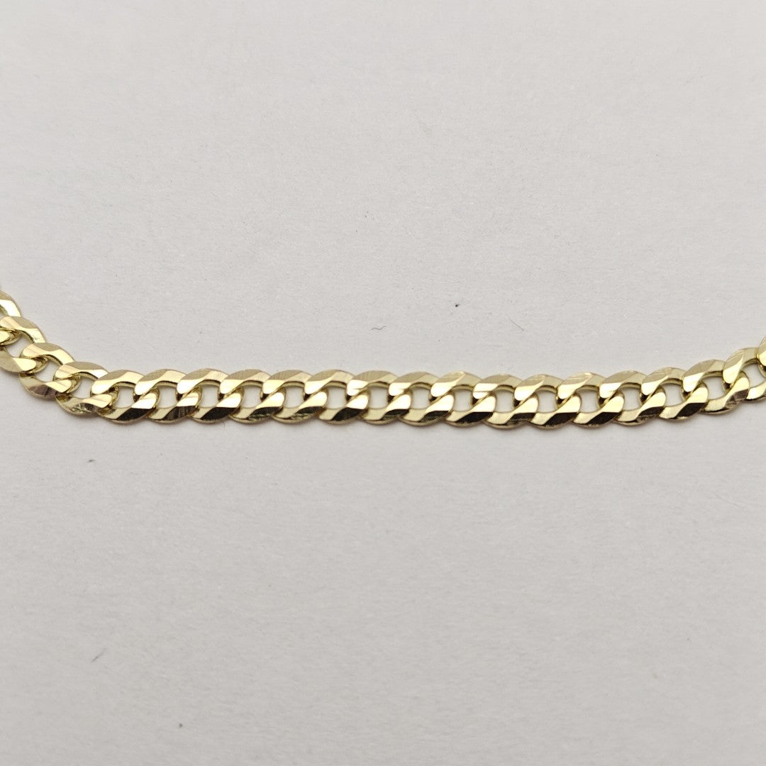 PULSERA BARBADA 14K 18 CM 3.2 GR (NUEVO)