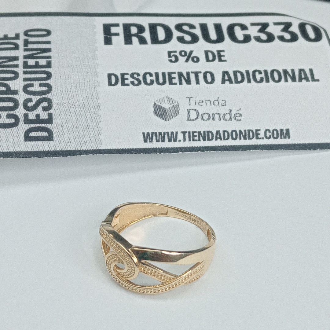 ANILLOS DAMA ORO 14K 2.4 (NUEVO)
