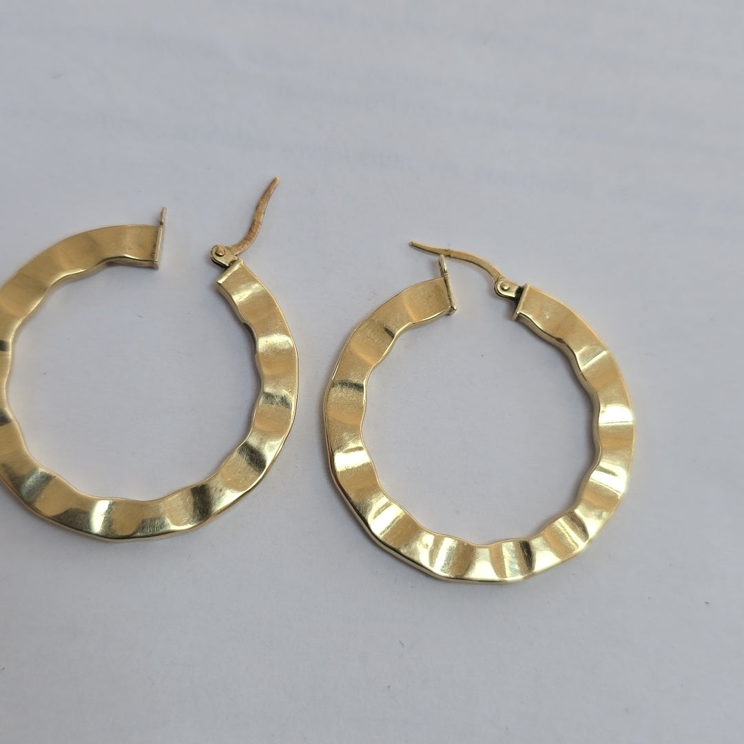 ARRACADAS PAR ORO 14 K 4,50 GRMS (SEMINUEVO)