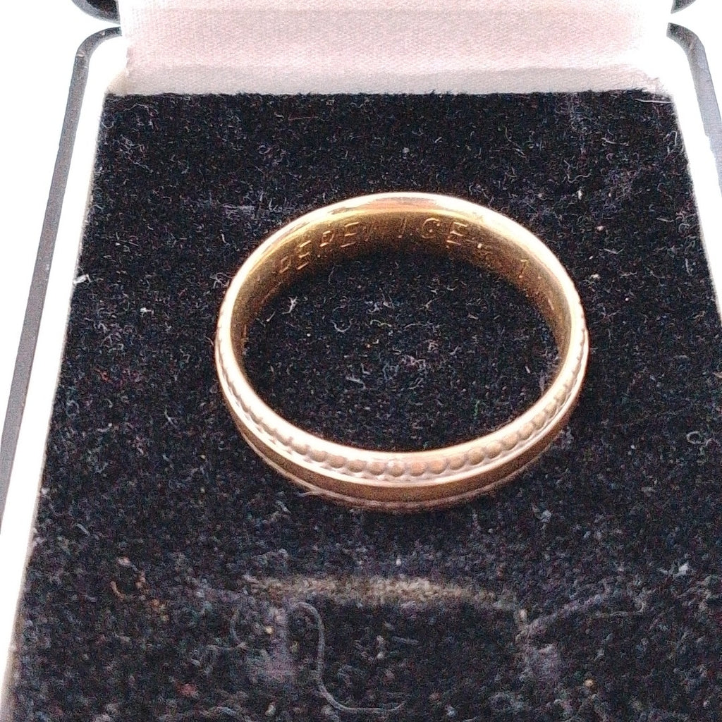 ARGOLLA ORO 14 K 3.6 GRMS (SEMINUEVO)