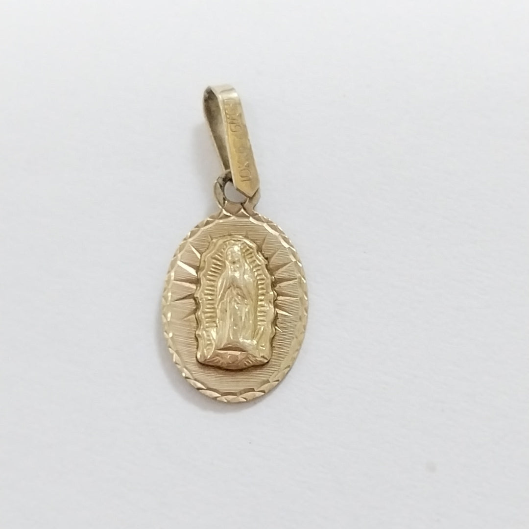 MEDALLA RELIGIOSA ORO 10 K 0.8 GRMS (SEMINUEVO)
