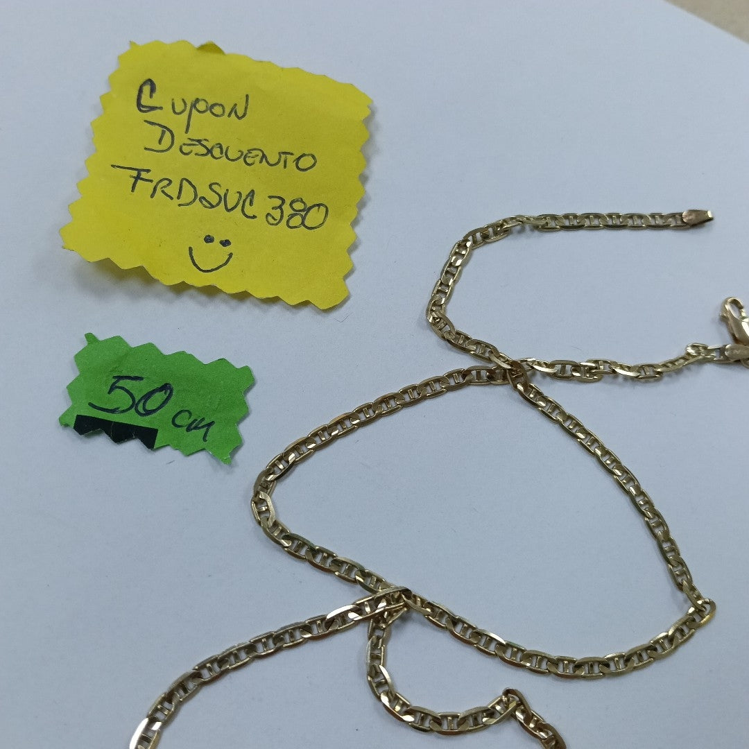 CADENA, DIJE ORO 14 K 11.5 GRMS (SEMINUEVO)