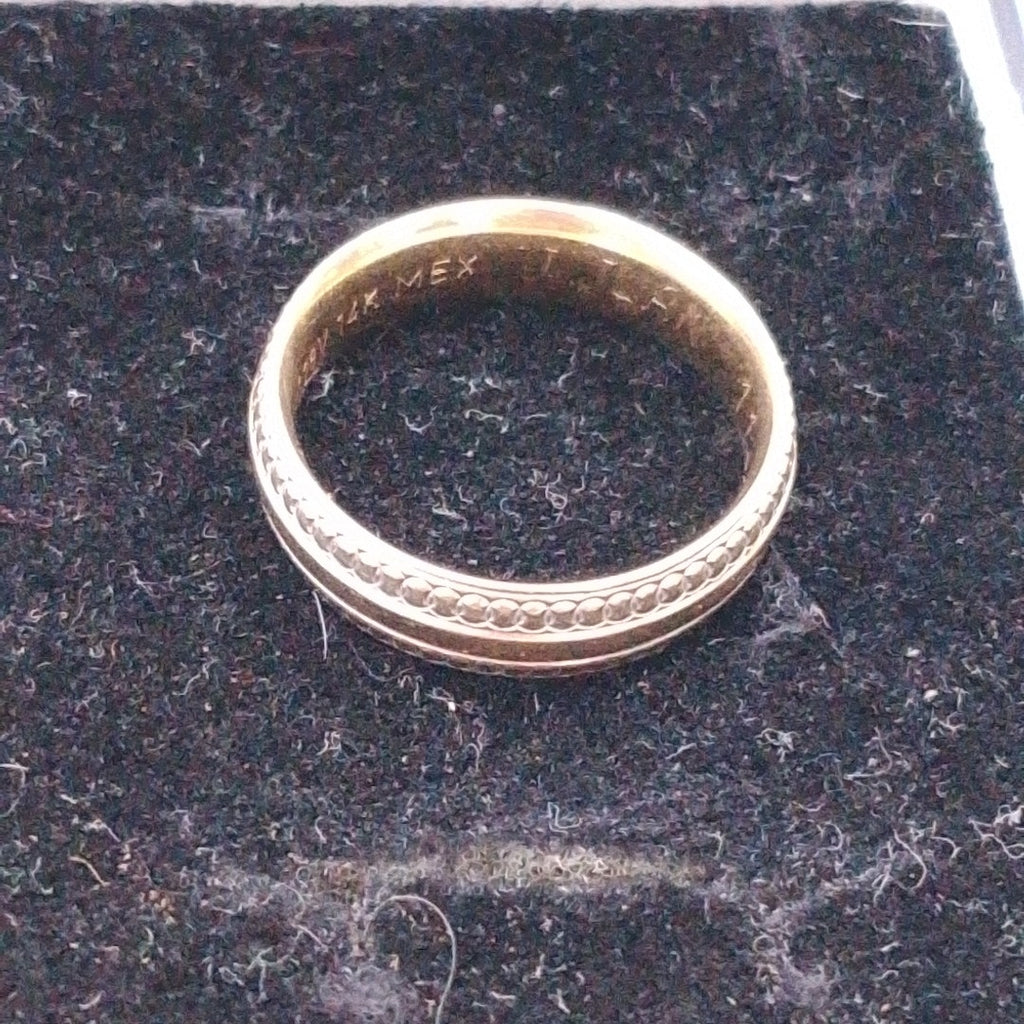 ARGOLLA ORO 14 K 3.5 GRMS (SEMINUEVO)