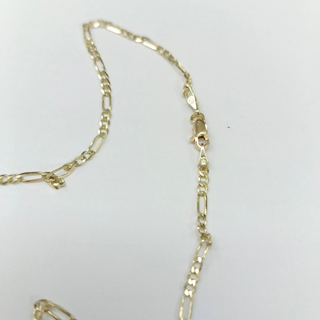 CADENA 3X1 14K 60 CM 5.4 GR (NUEVO)
