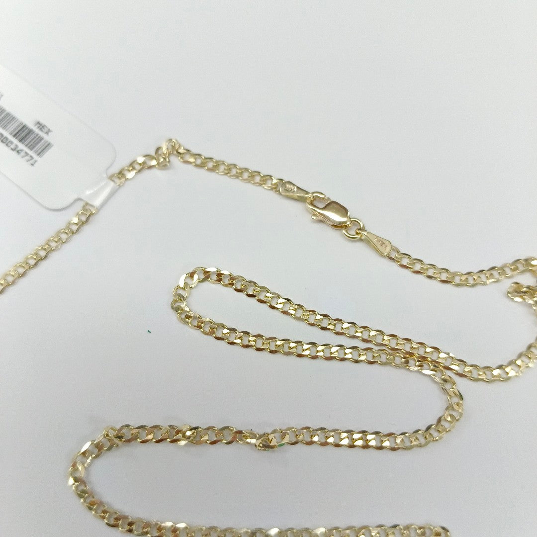 CADENA BARBADA 14K 60 CM 5.9 GR (NUEVO)