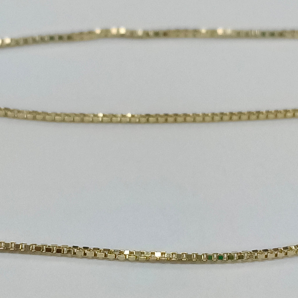 CADENA VENECIANO 14K 55 CM 1.7 GR (NUEVO)
