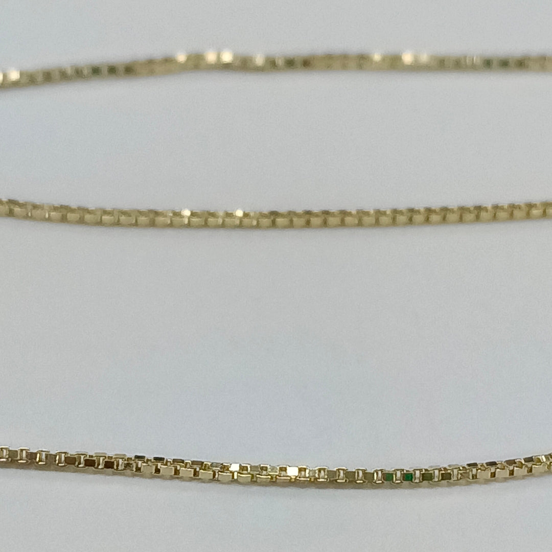 CADENA VENECIANO 14K 55 CM 1.7 GR (NUEVO)
