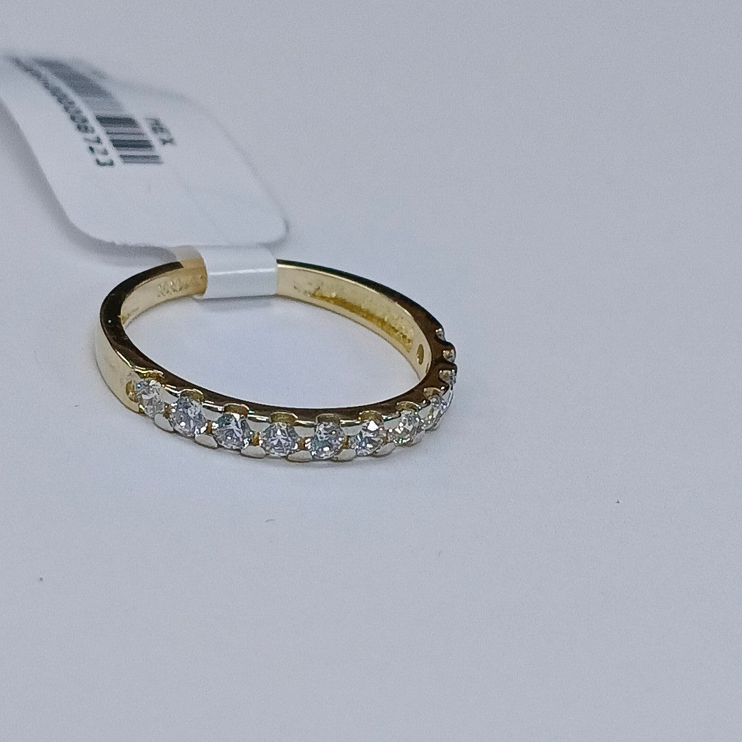ANILLO ANILLITO MEDIA CHURUMBELA 14K 8 TALLA 2.2 GR (NUEVO)