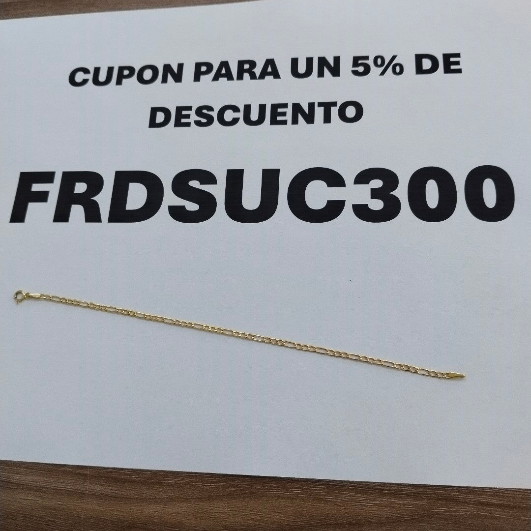 PULSERA ORO 10 K 0.8 GRMS (SEMINUEVO)