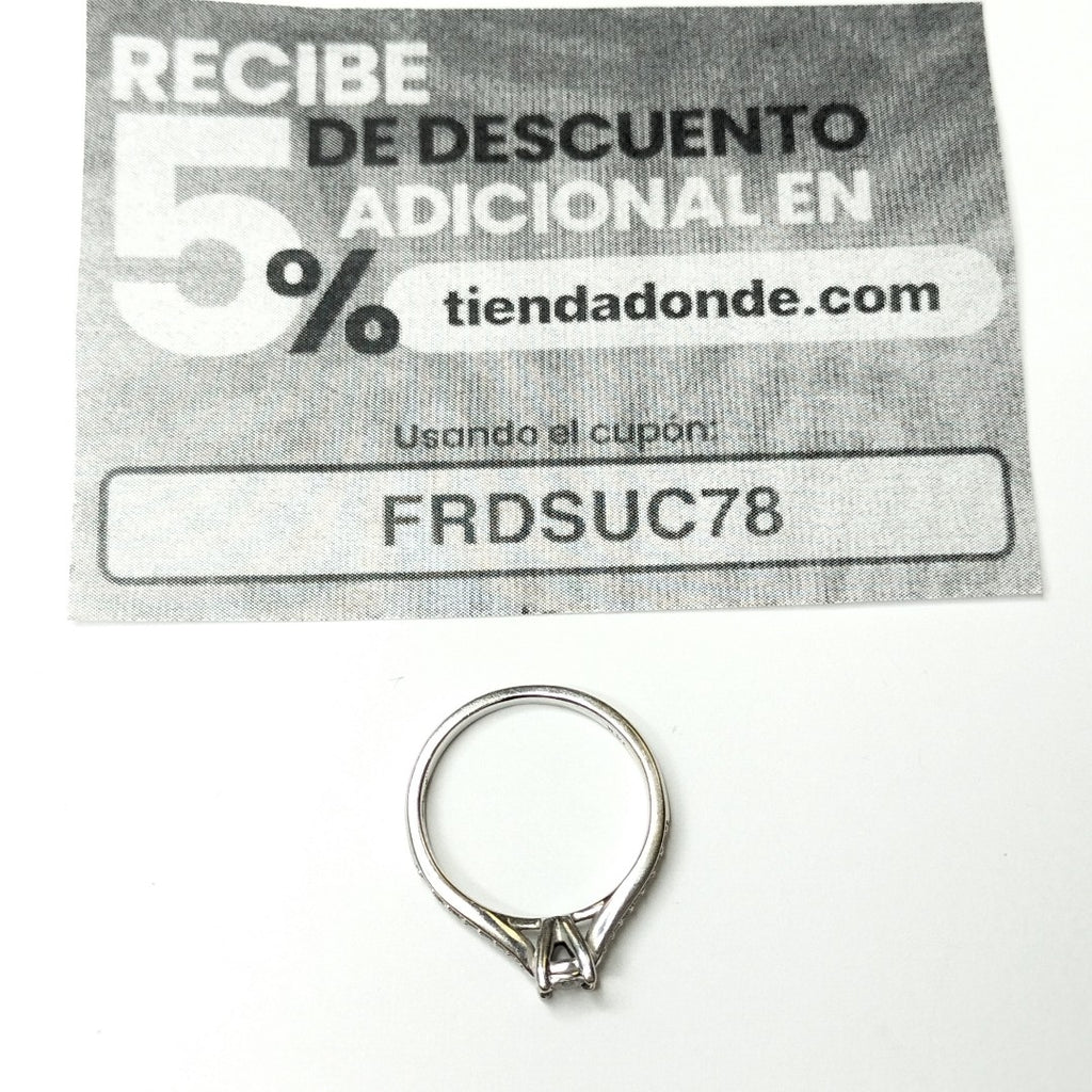 ANILLITO ORO BLANCO 14 K 2,10 GRMS (SEMINUEVO)