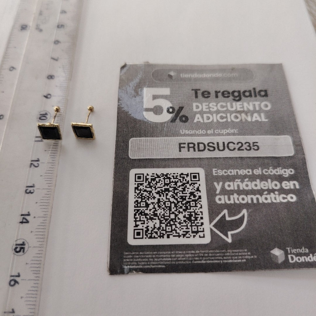 BROQUELES PAR ORO 10 K 1.4 GRMS (SEMINUEVO)