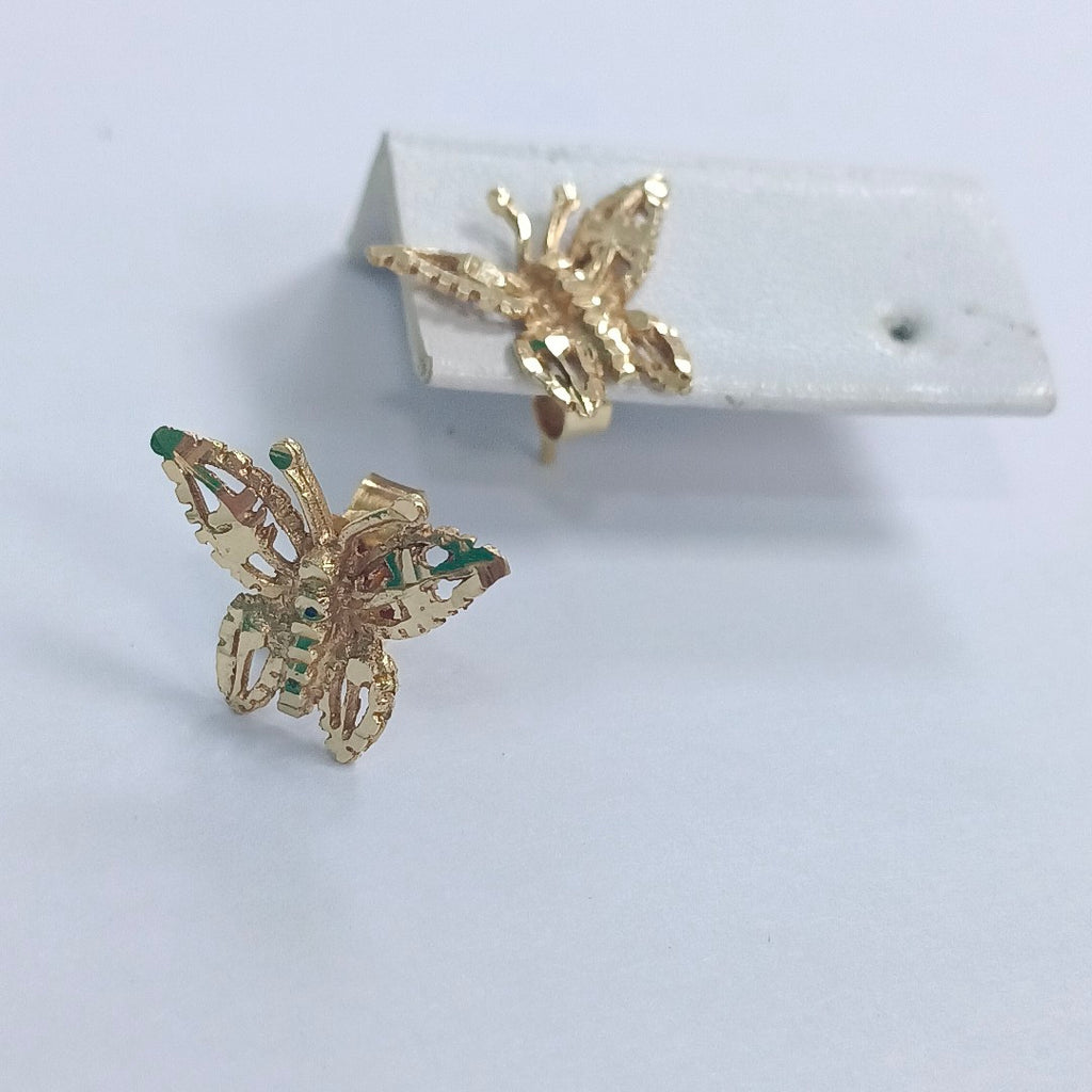 BROQUELES PAR ORO 14 K 2,70 GRMS (SEMINUEVO)