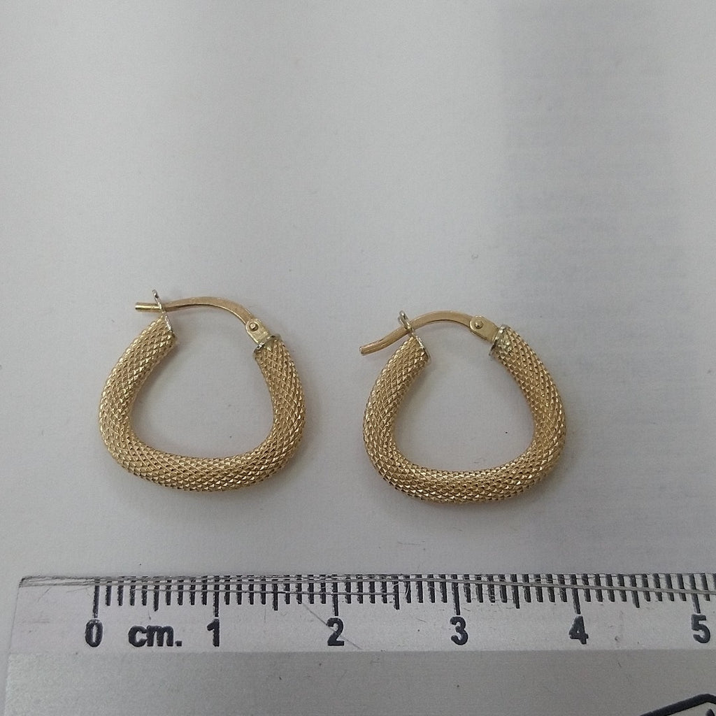 ARRACADAS PAR ORO 14 K 1.4 GRMS (SEMINUEVO)