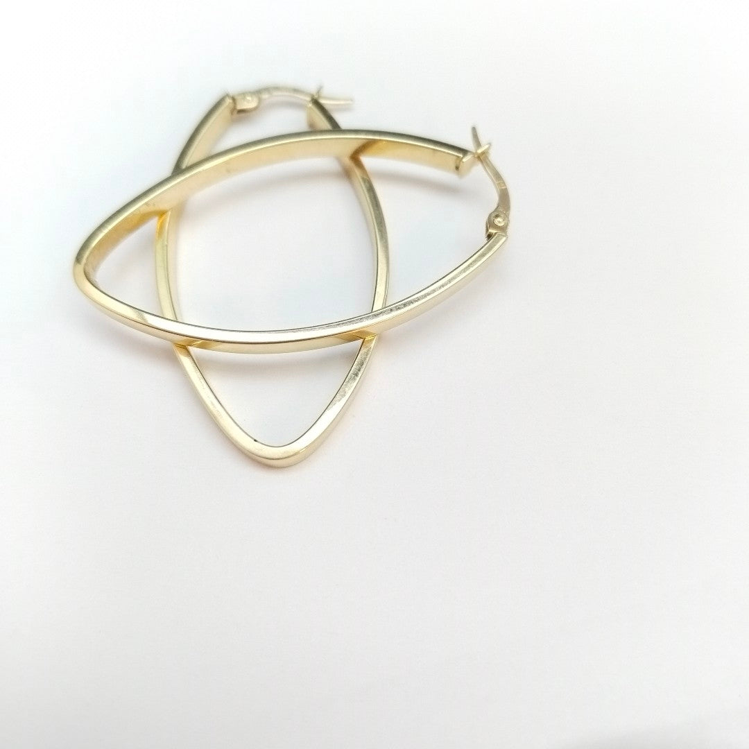 ARRACADAS PAR ORO 14 K 2,60 GRMS (SEMINUEVO)