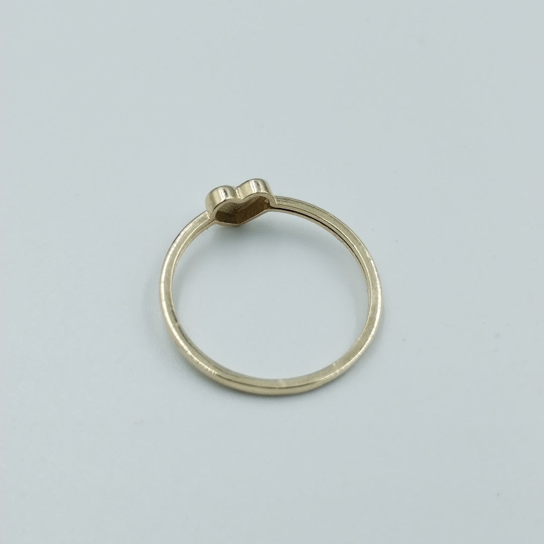 ANILLOS ANILLITO FIG CORAZON 10K TALLA 7 1.1 GR (NUEVO)