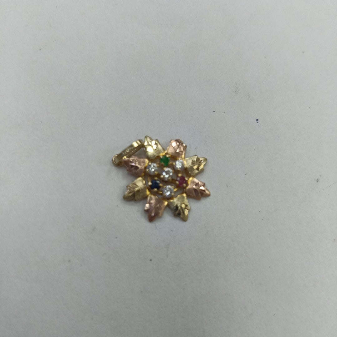 DIJE ORO,RODIADO 10 K 1,40 GRMS (SEMINUEVO)