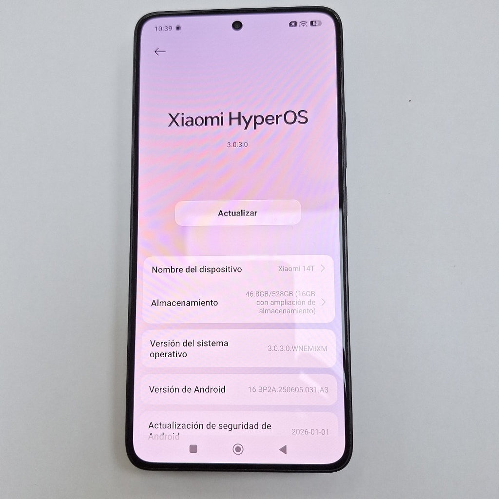 CELULAR XIAOMI 14T 5G 2406APNFAG (2024) 512 GB 12 GB RAM (SEMINUEVO)