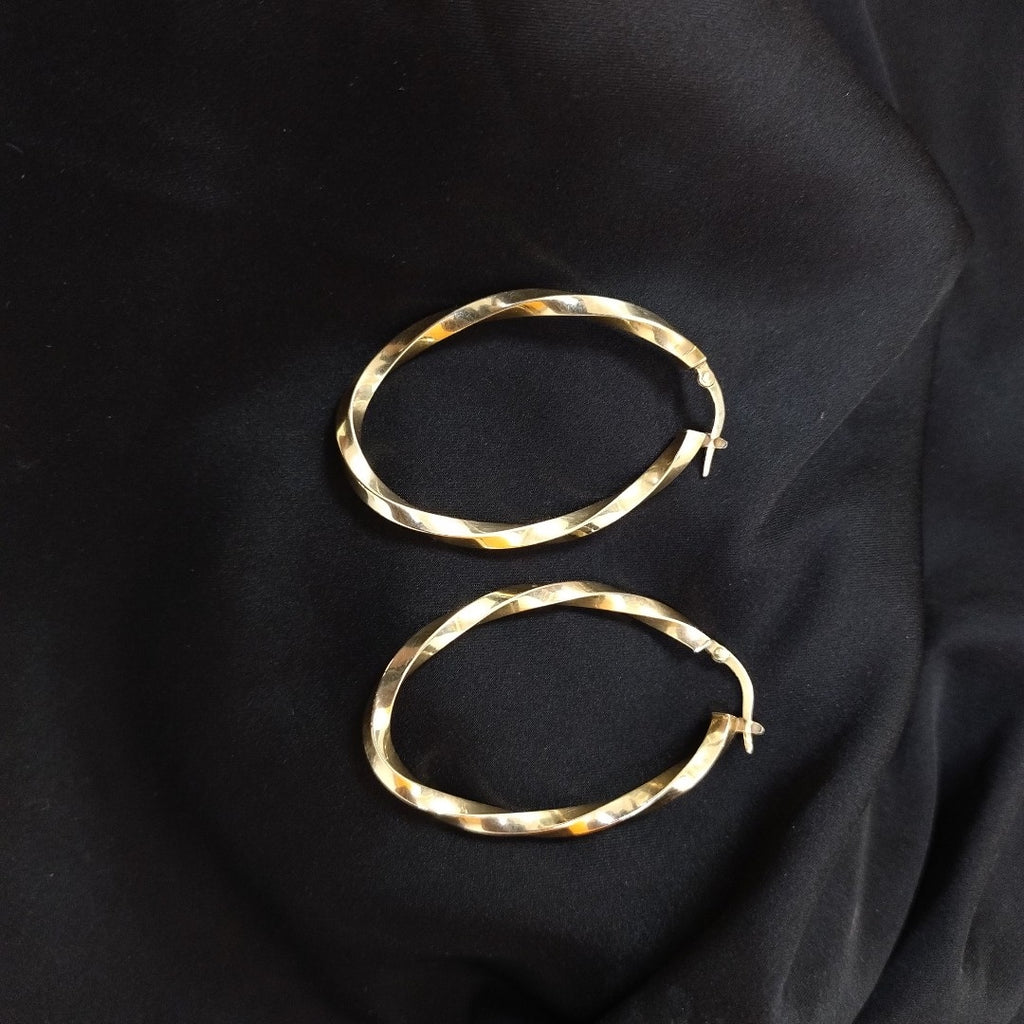 ARRACADAS PAR ORO 14 K 2.8 GRMS (SEMINUEVO)
