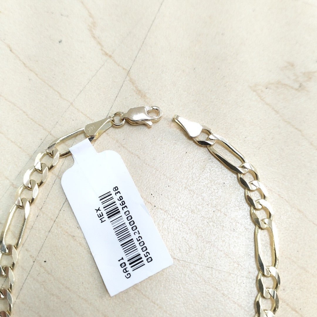 PULSERA 3X1 14K 21 CM 6.6 GR (NUEVO)