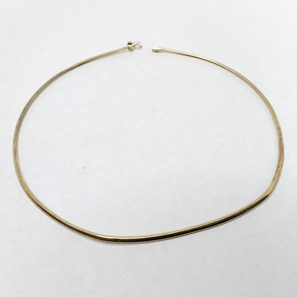 GARGANTILLA, SEMANARIO DE PULSERAS ORO 14 K 15.6 GRMS (SEMINUEVO)