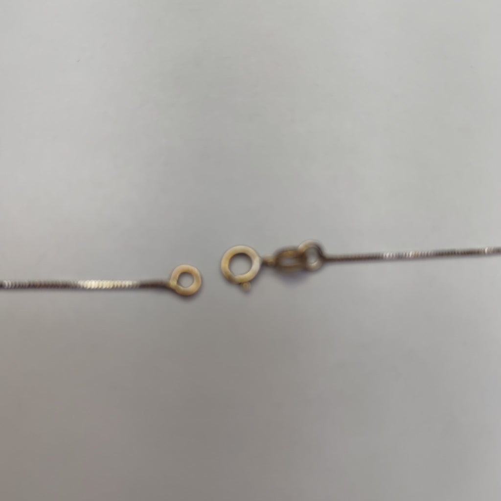 CADENA ORO BLANCO 14 K 2.3 GRMS (SEMINUEVO)