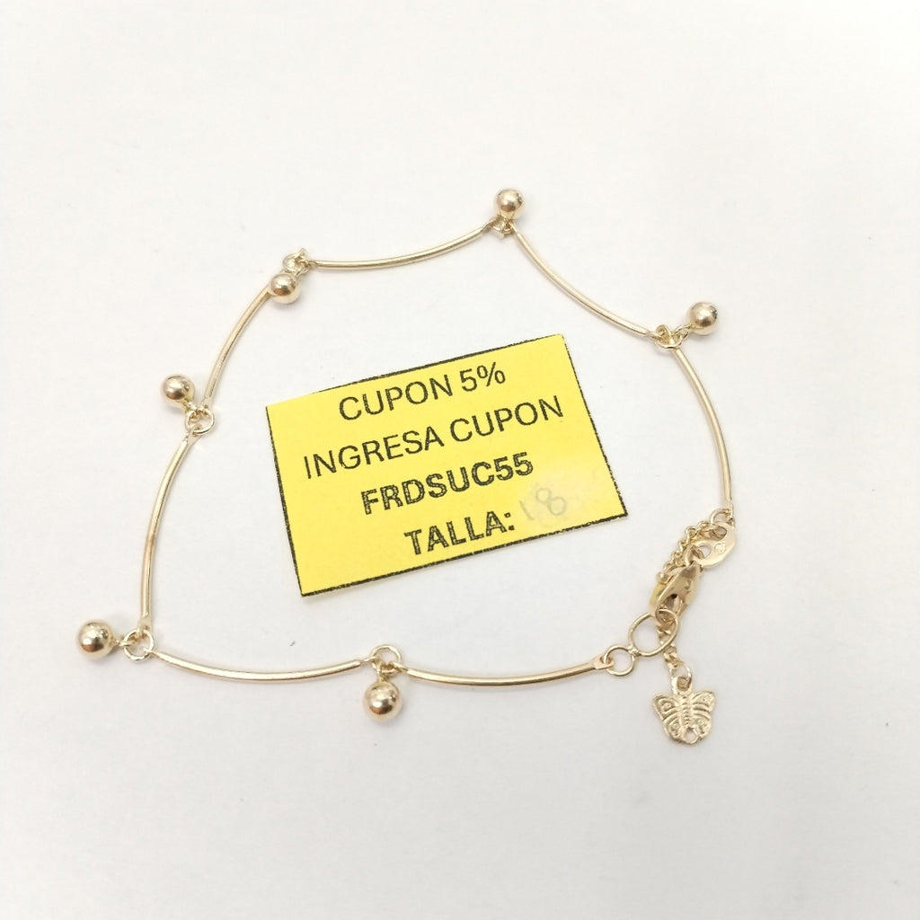 PULSERA ORO 14 K 2,00 GRMS (SEMINUEVO)