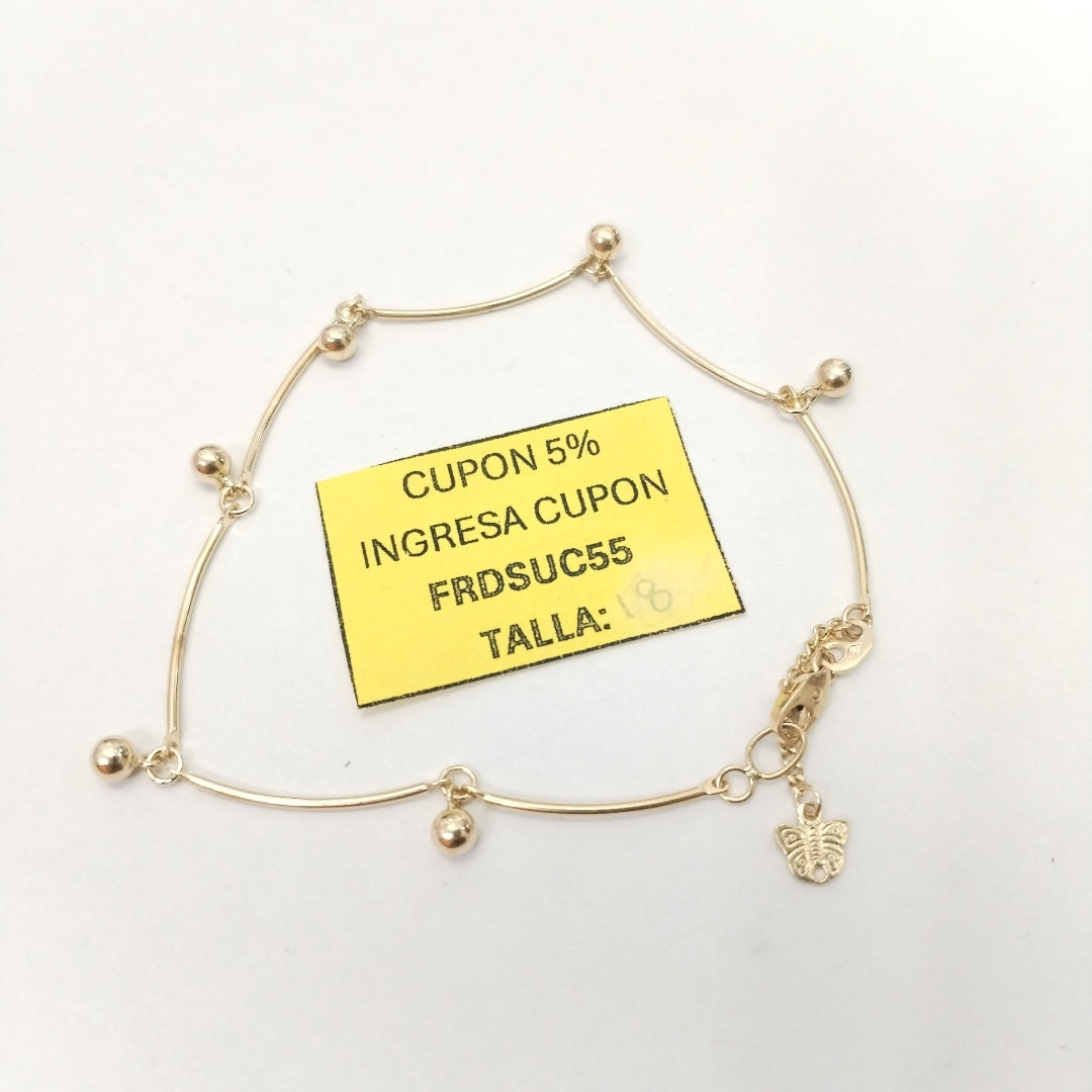 PULSERA ORO 14 K 2,00 GRMS (SEMINUEVO)
