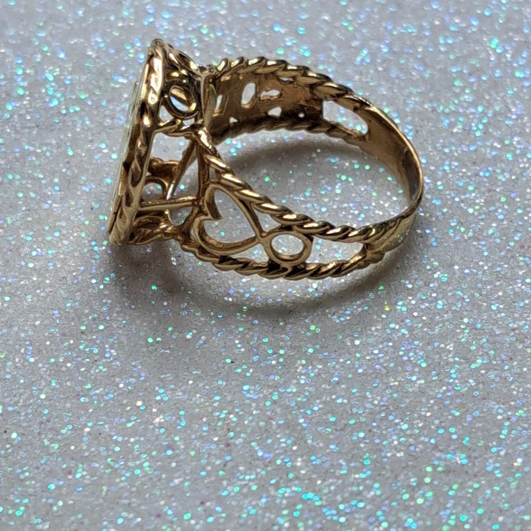 ANILLITO ORO 14 K 3.7 GRMS (SEMINUEVO)