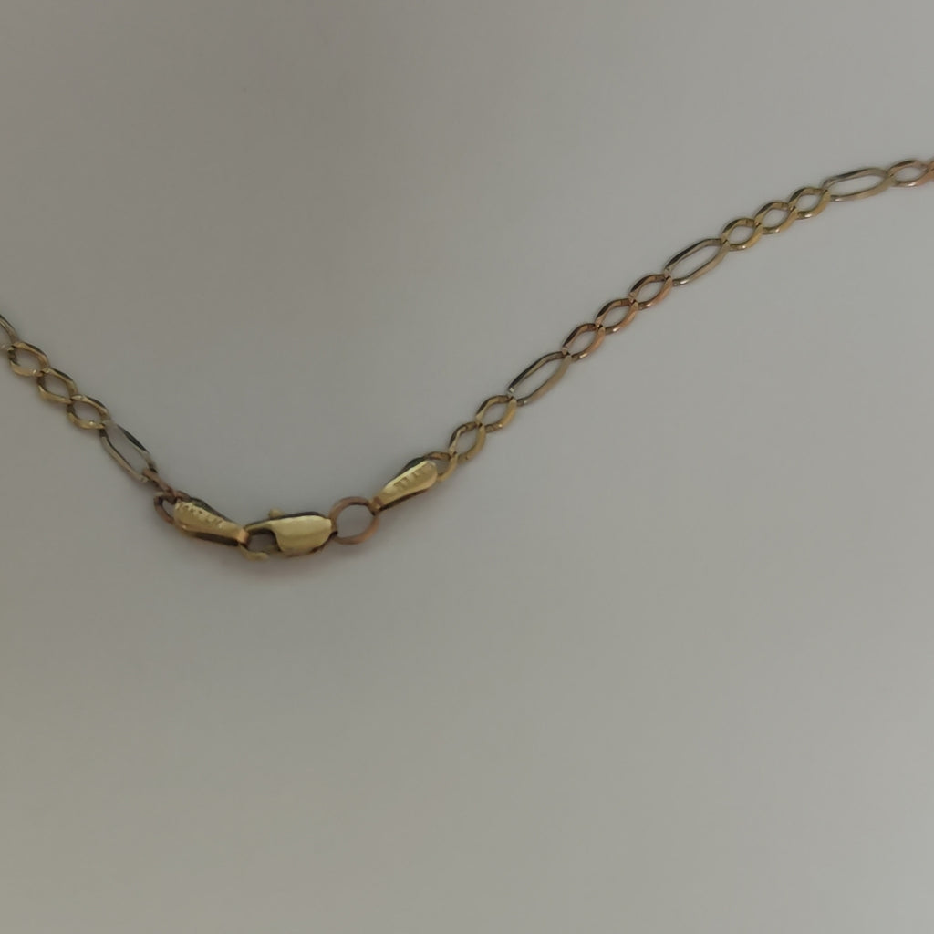 CADENA ORO, ORO COMBINADO 14 K 3.8 GRMS (SEMINUEVO)