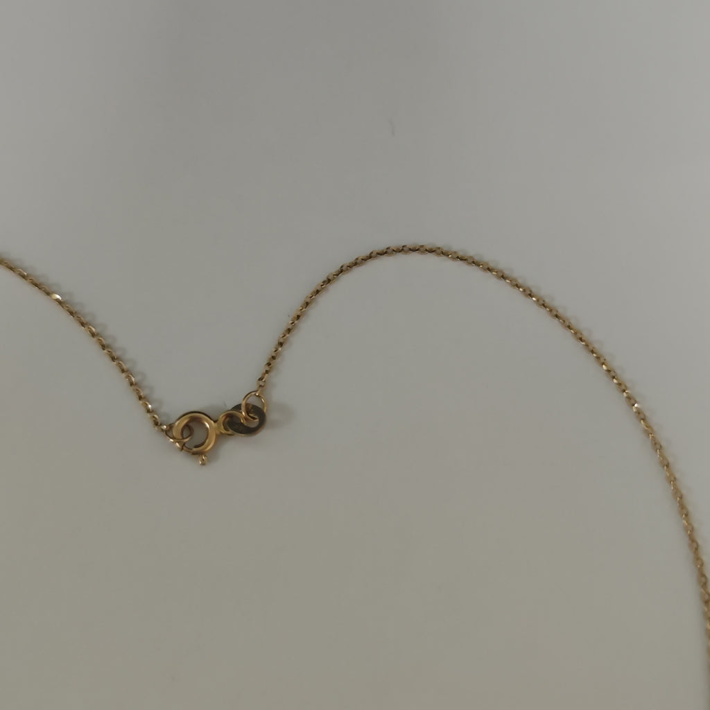 CADENA, DIJE ORO 14 K 2.2 GRMS (SEMINUEVO)