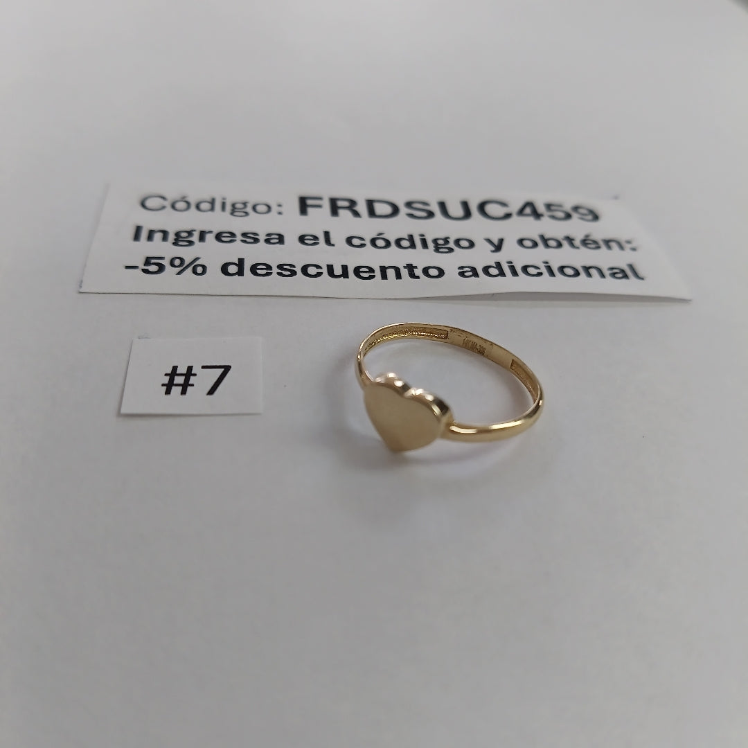 ANILLOS DAMA ORO 14K 1.1 (NUEVO)