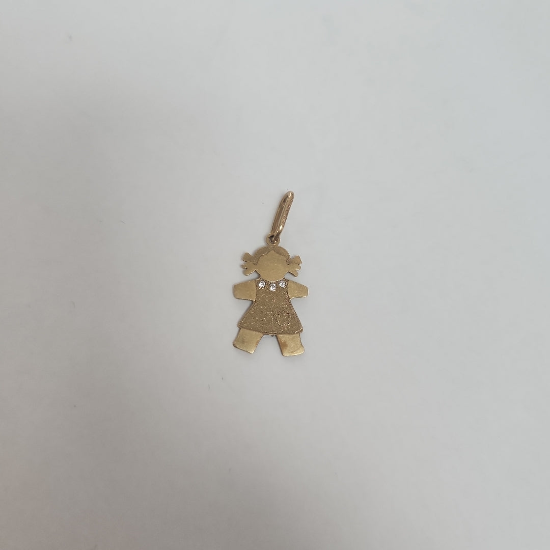 DIJE ORO 14 K 0.7 GRMS (SEMINUEVO)