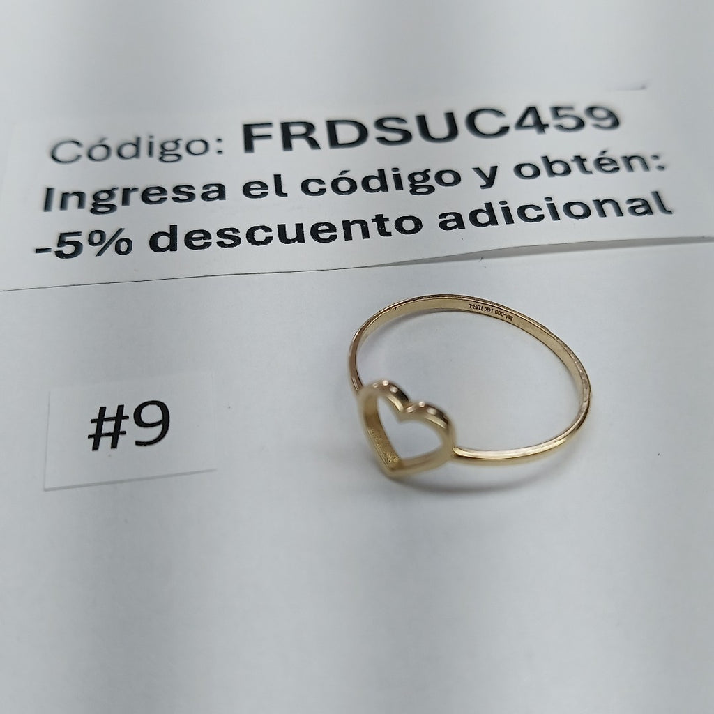 ANILLOS DAMA ORO 14K 1.1 (NUEVO)