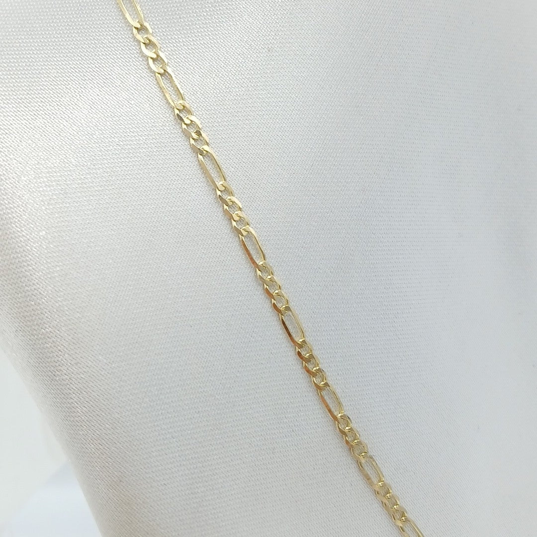 CADENA 3X1 14K 55 CM 5 GR (NUEVO)