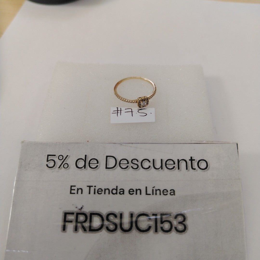 ANILLITO ORO 10 K 1.1 GRMS (SEMINUEVO)