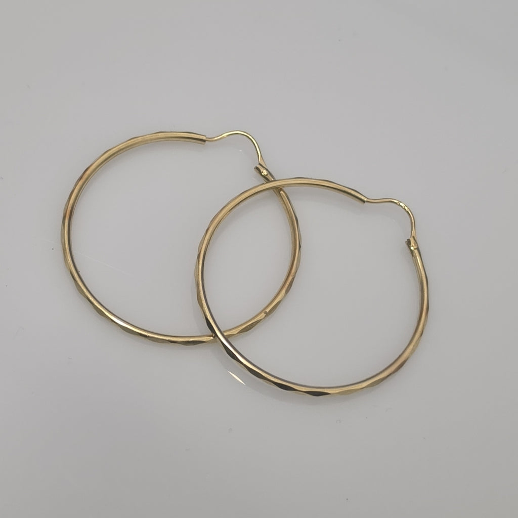 ARRACADAS PAR ORO 14 K 2,10 GRMS (SEMINUEVO)