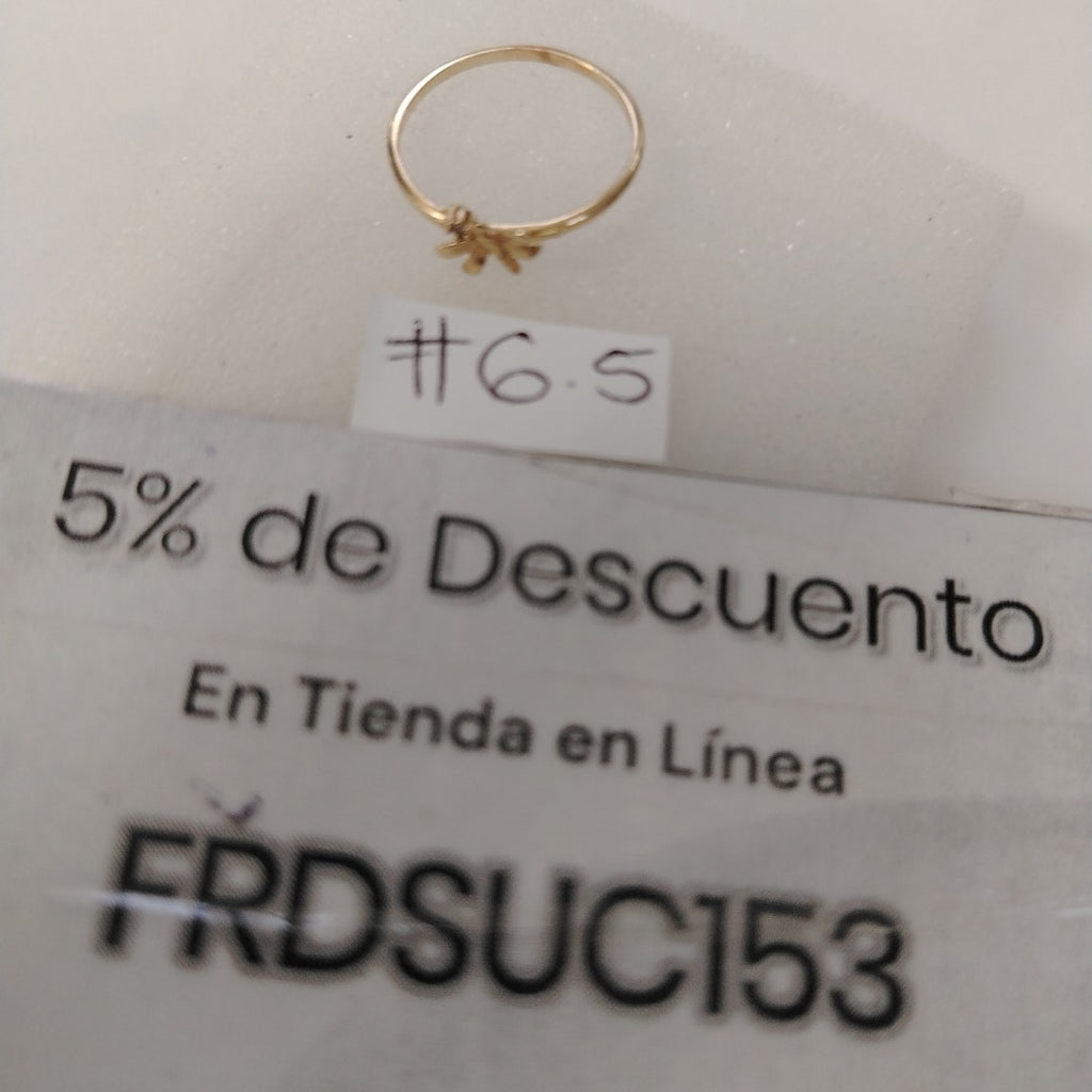 ANILLITO ORO 10 K 0.8 GRMS (SEMINUEVO)