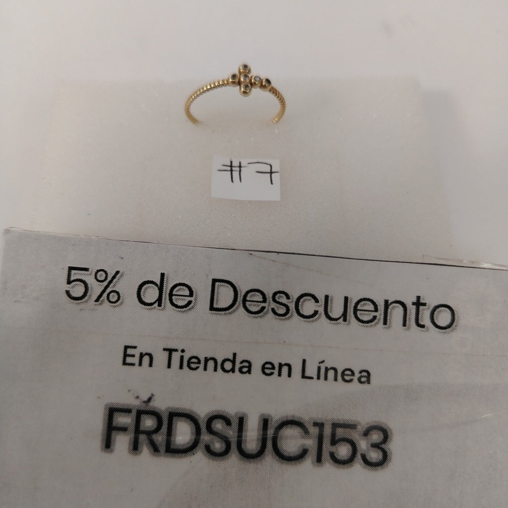 ANILLITO ORO 10 K 0.9 GRMS (SEMINUEVO)