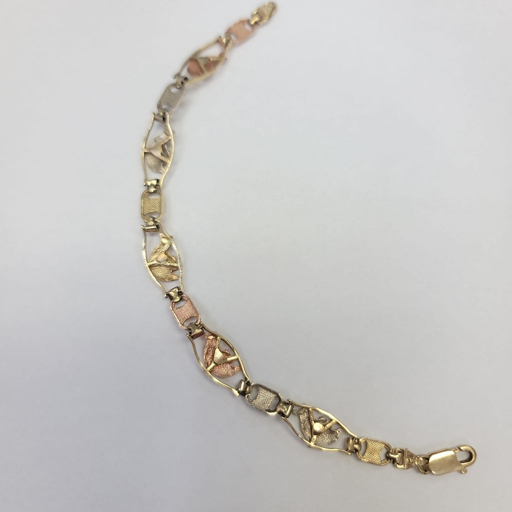 PULSERA ORO,ORO COMBINADO 14 K 10,70 GRMS (SEMINUEVO)