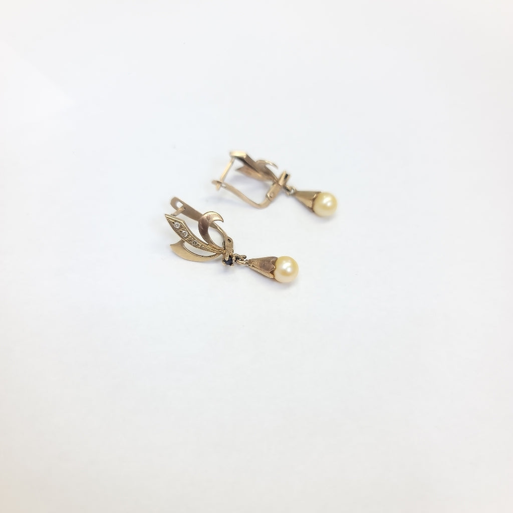 ARETES PAR ORO 8 K 2,50 GRMS (SEMINUEVO)