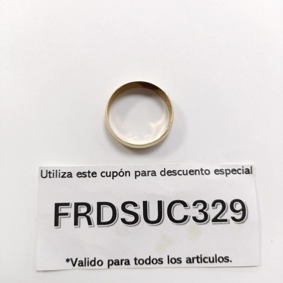 ARGOLLA ORO 10 K 2.2 GRMS (SEMINUEVO)