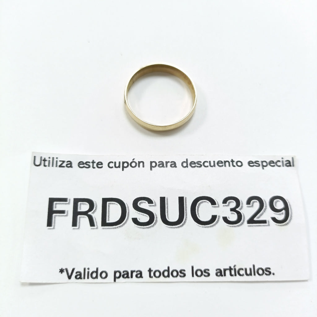 ARGOLLA ORO 10 K 1.3 GRMS (SEMINUEVO)