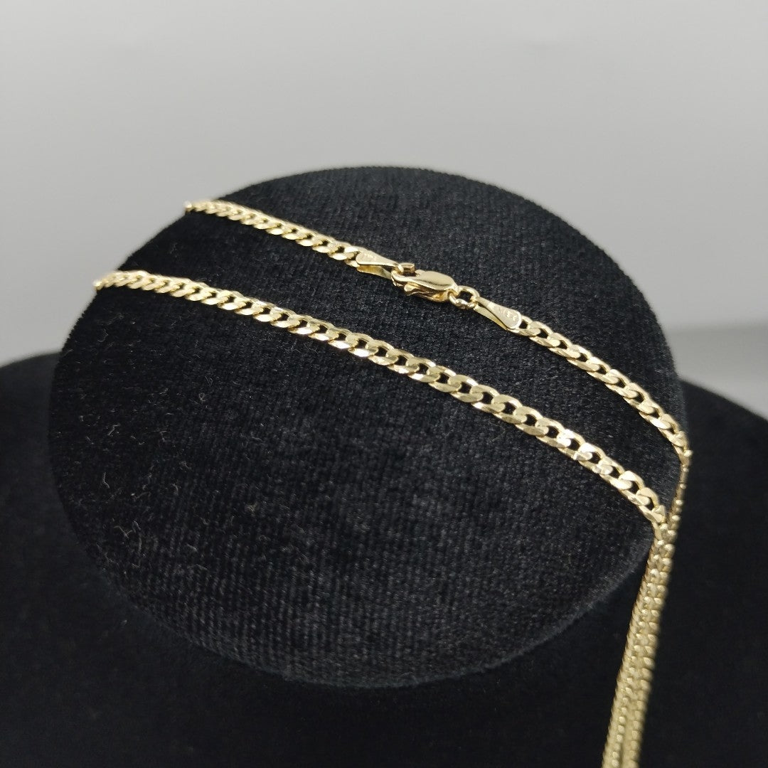 CADENA BARBADA 14K 60 CM 10 GR (NUEVO)