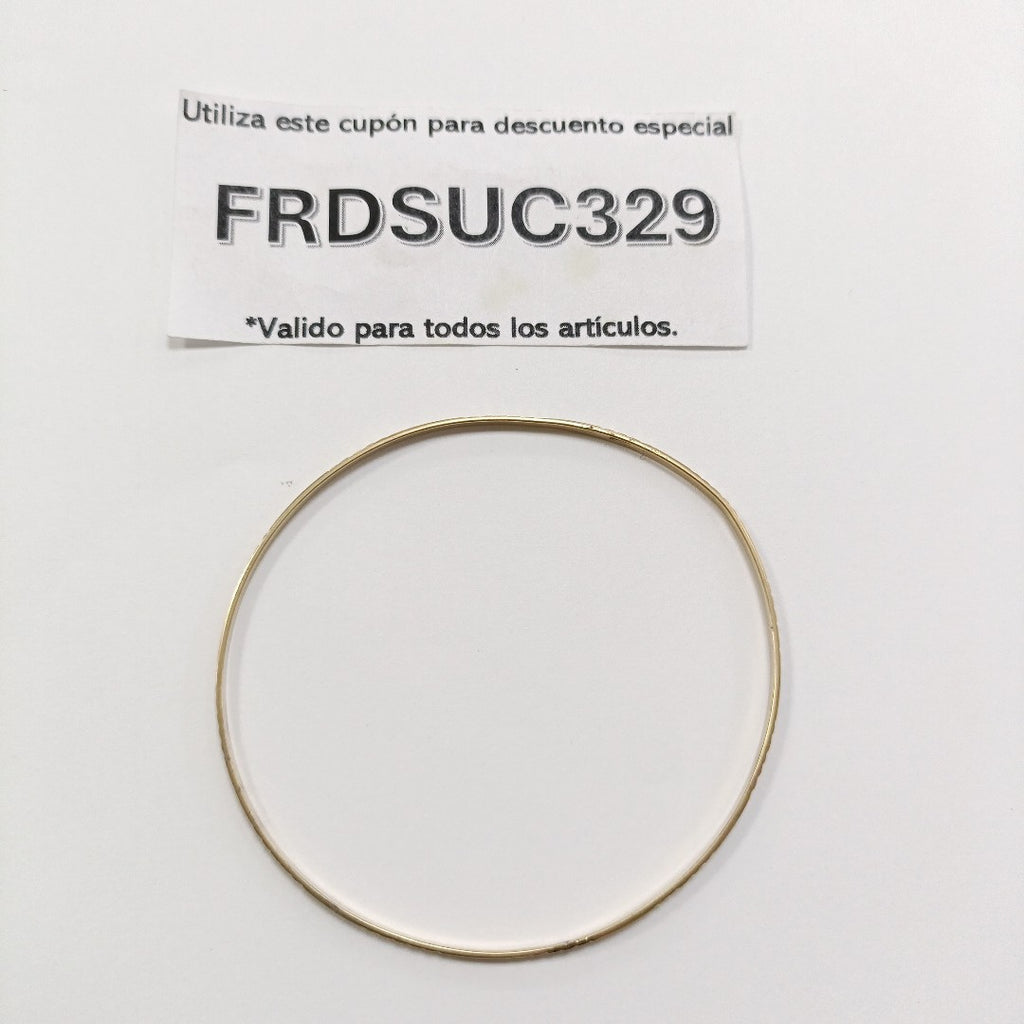 PULSERA RIGIDA ORO 10 K 2.7 GRMS (SEMINUEVO)